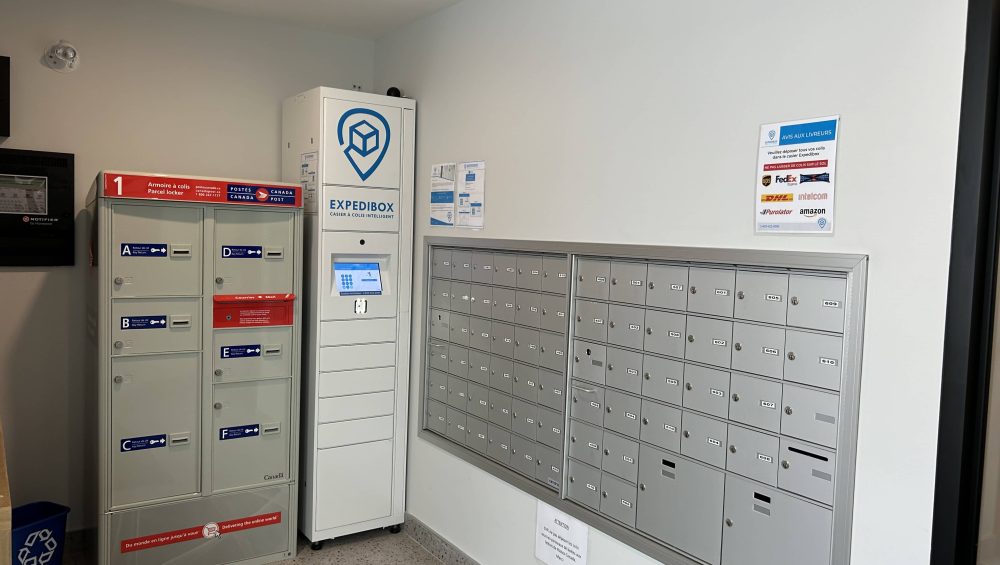 Casiers postaux, Expedibox et armoire à colis de Postes Canada